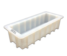 Load image into Gallery viewer, Loaf Soap Silicone Mold 10'' Rectangle White Mould DIY Handmade Swirl Making Tool