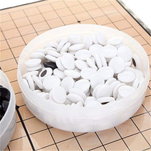 Load image into Gallery viewer, Magnetic Travel Go Game Set with Single Convex Magnetic Plastic Stones and Large 11.2 x 11.2 Inches Go Board