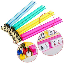 Load image into Gallery viewer, American Mahjong Set Complete Western Mah Jongg Set - Blue Paisley Soft Bag 166 Tiles with 4 All-in-One Rack/Pushers (Mah Jong Mahjongg Set)