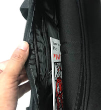 Load image into Gallery viewer, American Mahjong Set - Black Paisley Soft Bag - 166 White Engraved Tiles, 4 All-In-One Rack/Pushers Western Mah Jongg Game Set