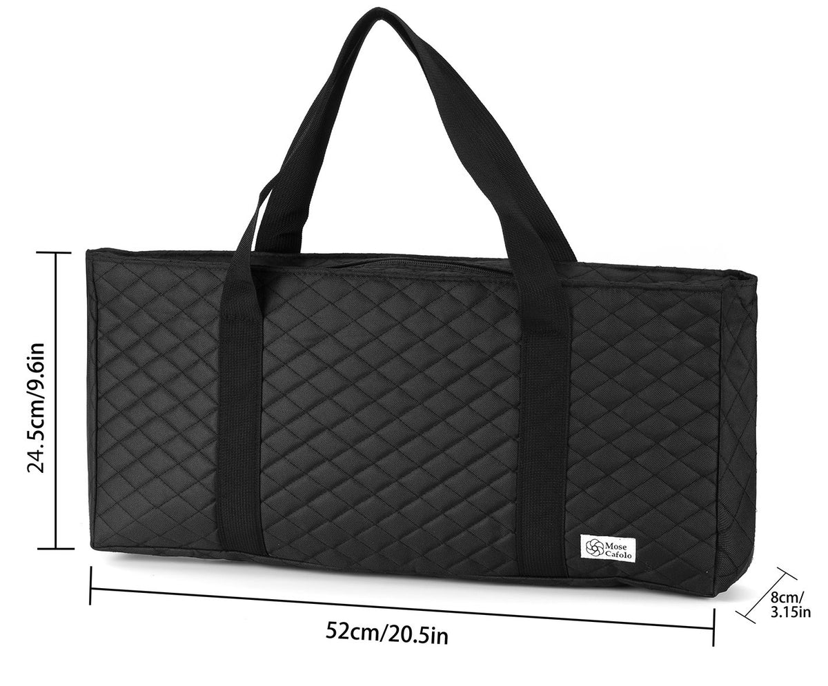 Bag size: 20.5 by 9.6 by 3.15 inches