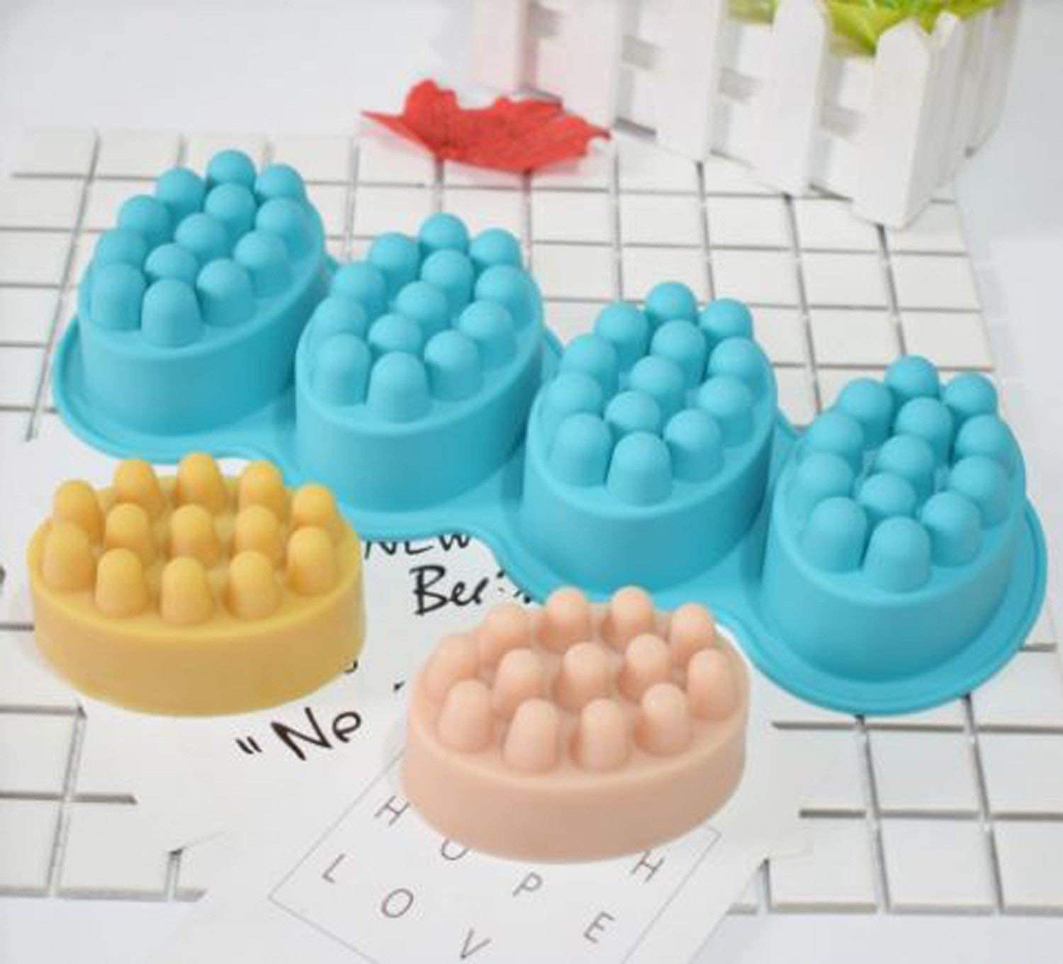 25 Cavities Square Custom Silicone Soap Mold Wax Melt Molds Custom Silicone  Molds for Cold Process Soap Making - AliExpress