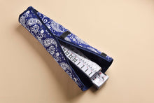 Load image into Gallery viewer, American Mahjong Set Complete Western Mah Jongg Set - Blue Paisley Soft Bag 166 Tiles with 4 All-in-One Rack/Pushers (Mah Jong Mahjongg Set)
