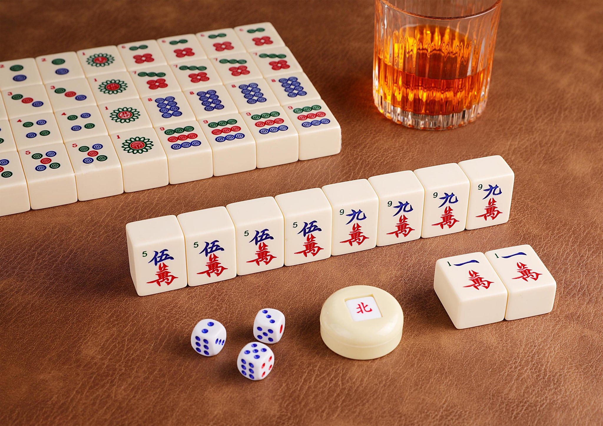 Mahjong Tiles by Cao Yulong