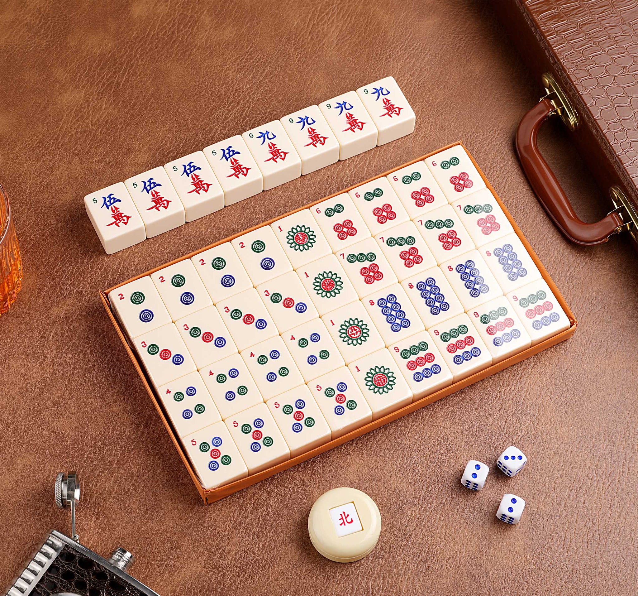 Mahjong Tiles by Cao Yulong